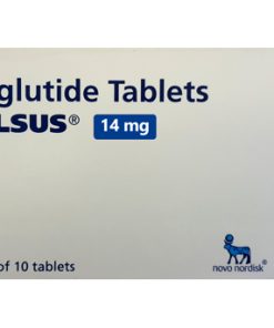 Packaging of Rybelsus 14mg tablets for weight management, containing ten tablets