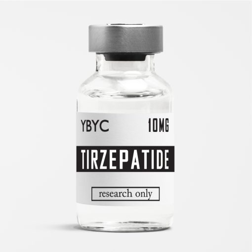 10mg clear vial of compounded tirzepatide