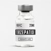 20mg clear vial of compounded tirzepatide