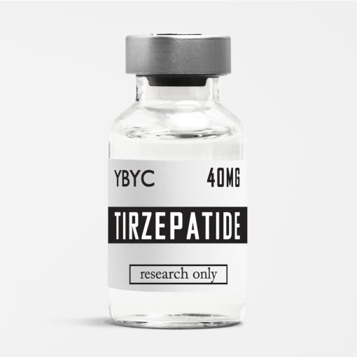 40mg clear vial of compounded tirzepatide