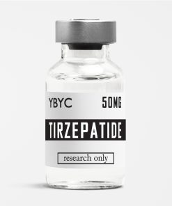 50mg clear vial of compounded tirzepatide