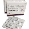 Two Cardboard pack and sachet of medical abortion kit each pack comprising one mifepristone and four misoprostol