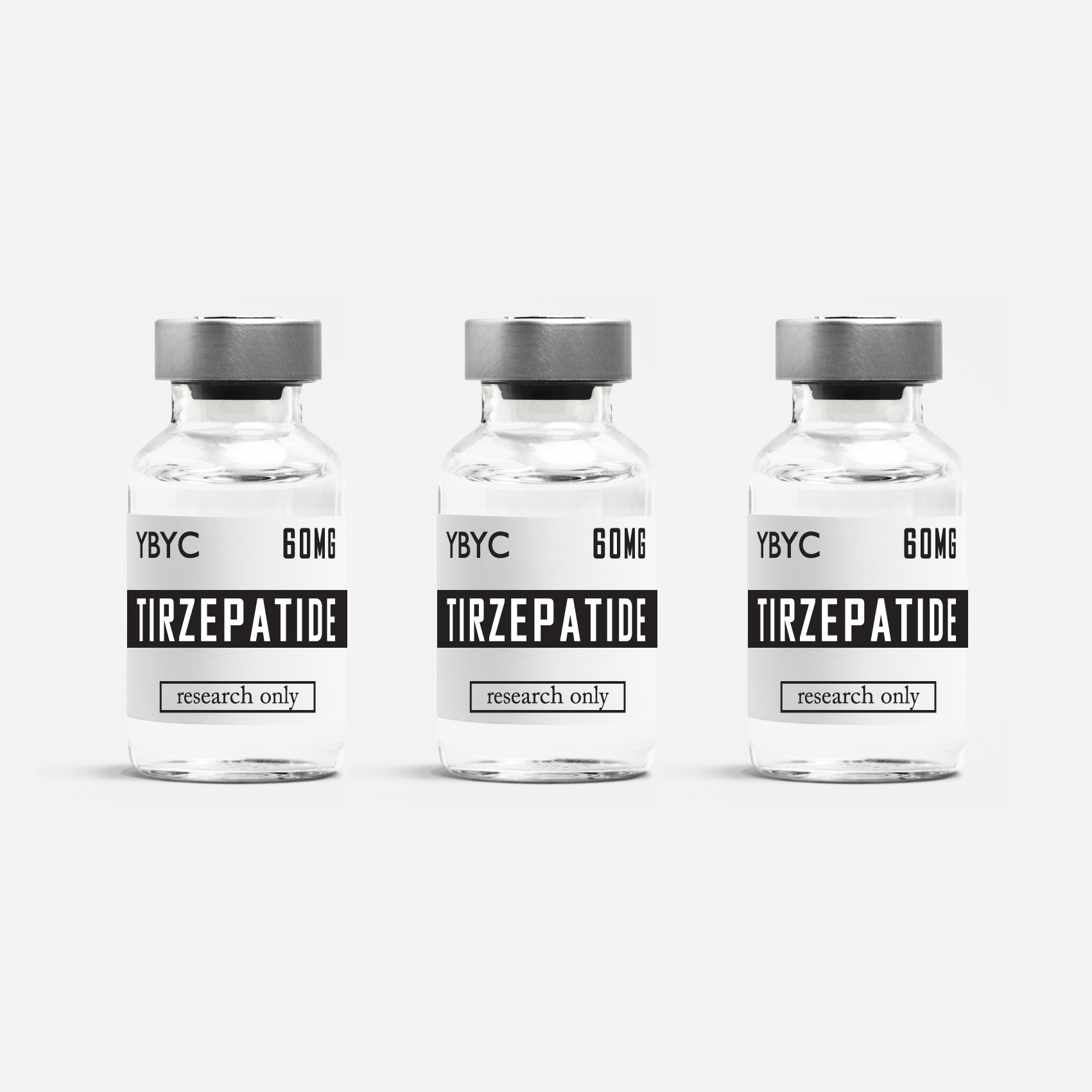 180mg tirzepatide peptide - three 60mg vials